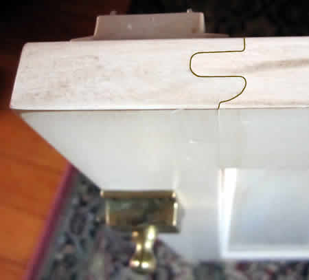 Moulding and Partial Tenon Joint