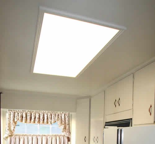 Box Fixture Ideas for Kitchen Fluorescent Lights